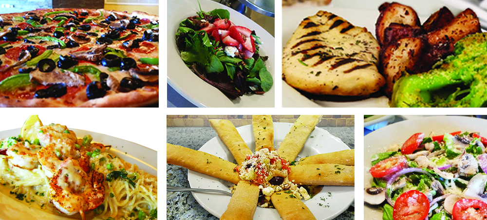 PIZZAS - PASTAS - GRILLED CHICKEN